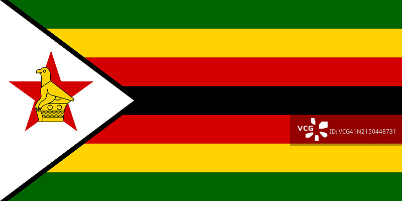 津巴布韦国旗图片素材