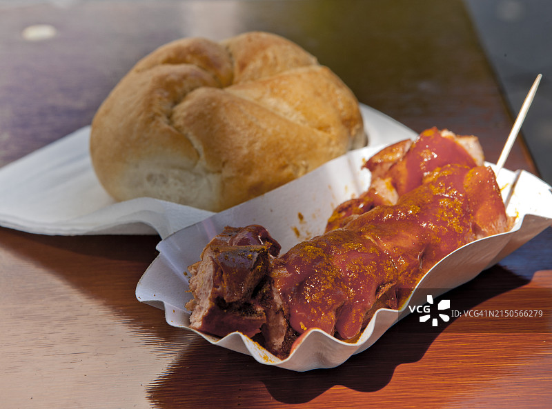 传统德国香肠图片素材