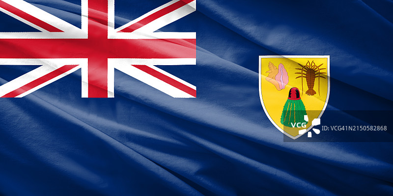 特克斯和凯科斯群岛国旗图片素材