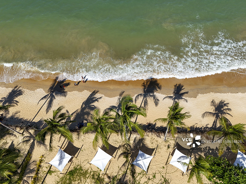 特兰科索科克鲁斯海滩图片素材