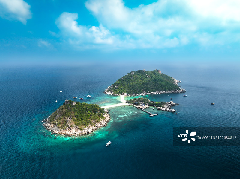 航拍泰国南园岛图片素材