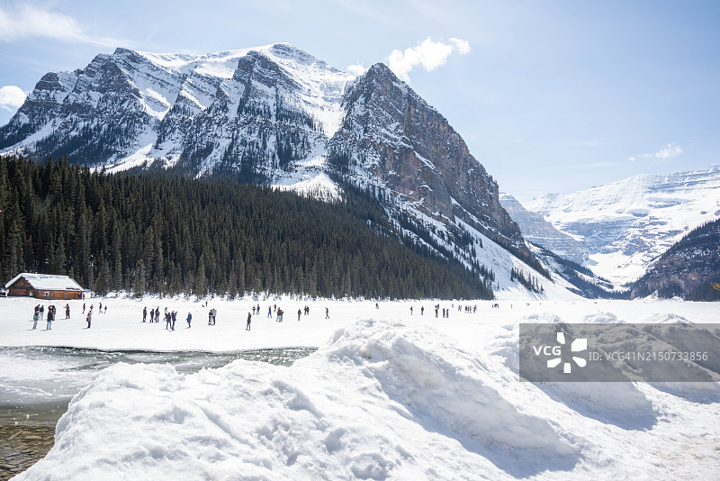 露易丝湖图片素材