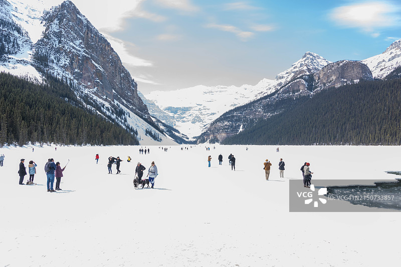 露易丝湖图片素材