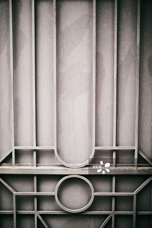金属门局部，金属背景图片素材