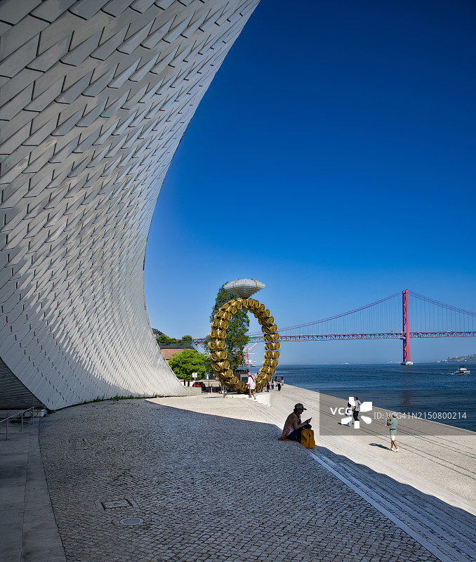 葡萄牙里斯本的MAAT建筑图片素材