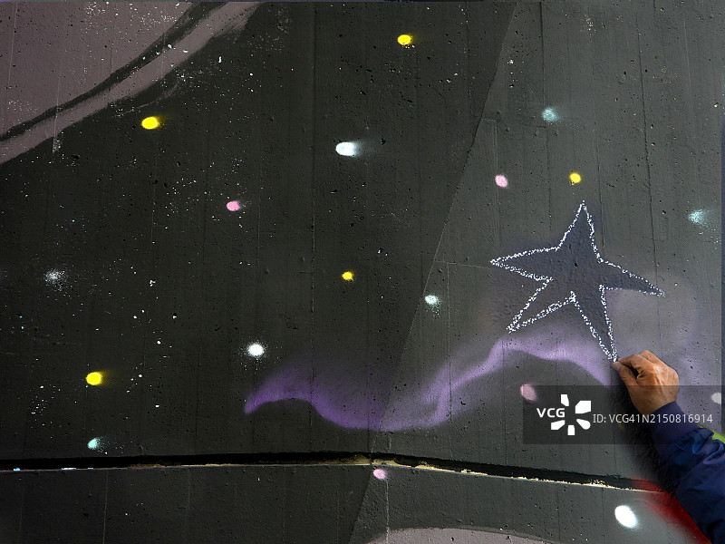 触及星辰图片素材