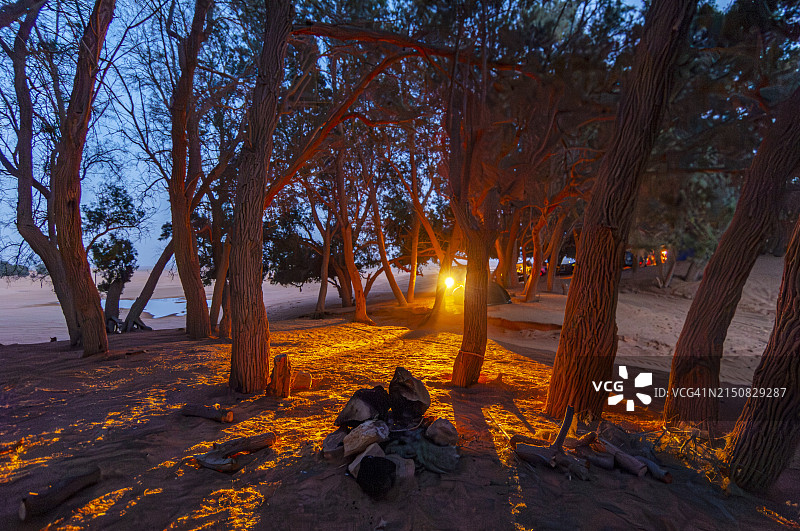 突尼斯，克萨尔吉兰绿洲图片素材