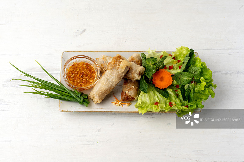 鸡肉卷图片素材