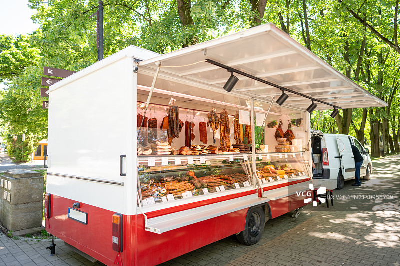 移动肉店图片素材