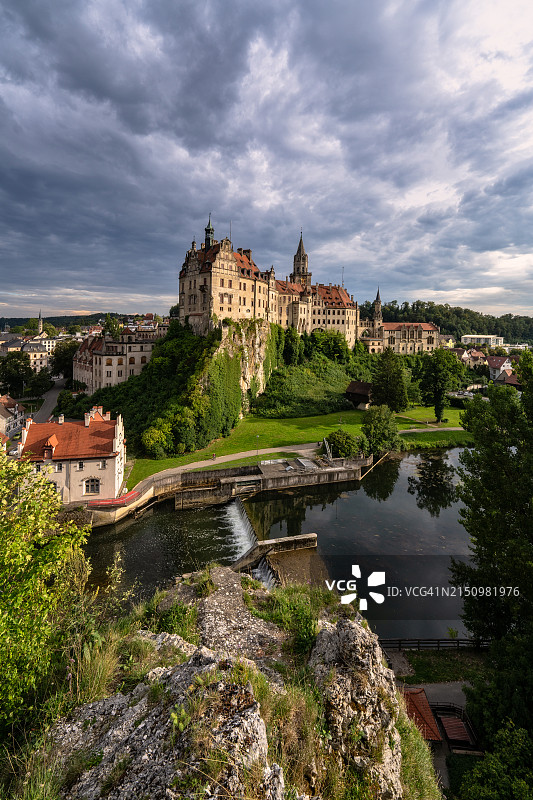 德国锡格马林根霍亨索伦城堡图片素材