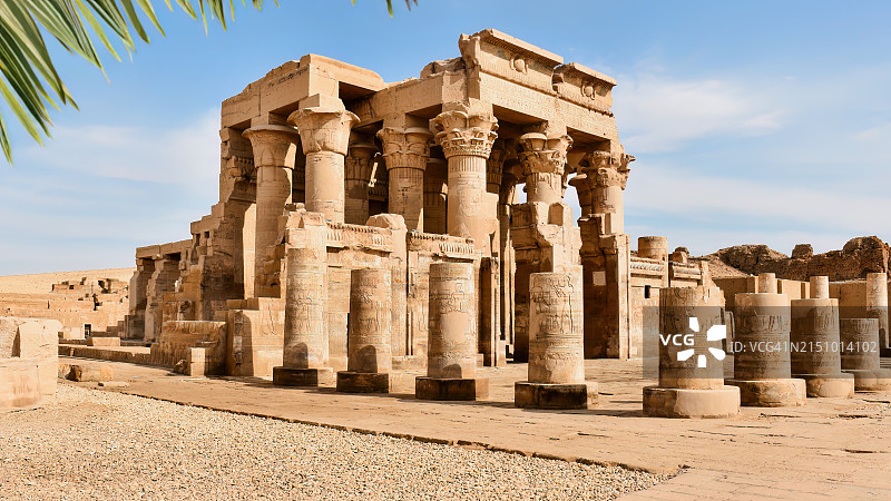埃及孔翁波神庙图片素材