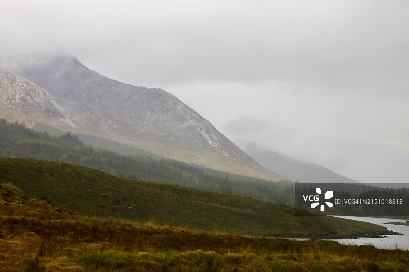 爱尔兰康尼马拉国家公园的秀丽风光图片素材