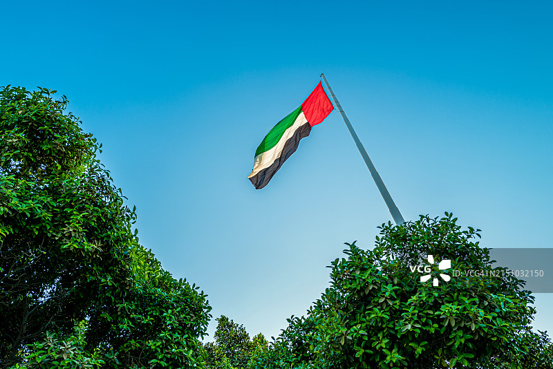 阿拉伯联合酋长国国旗图片素材