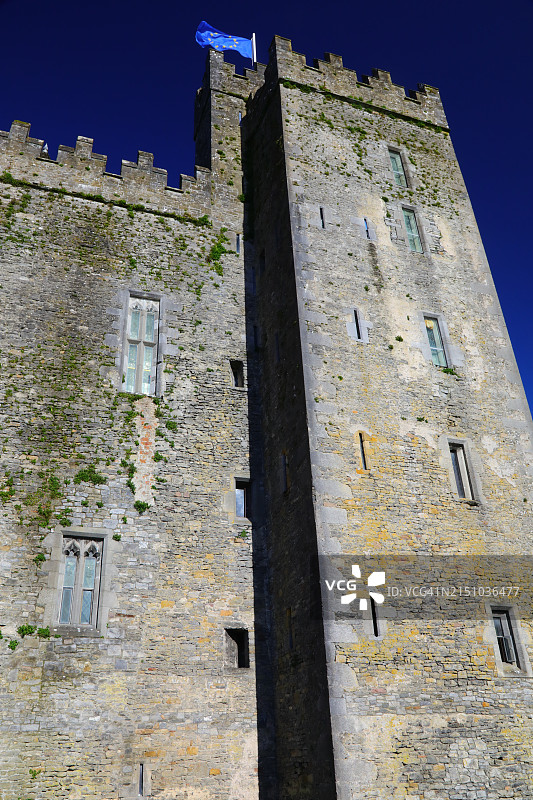 爱尔兰历史城堡 – 布拉提城堡图片素材