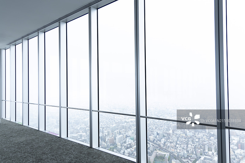 高层建筑抽象玻璃幕墙背景图片素材