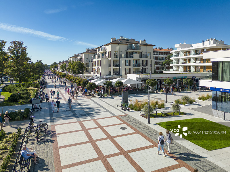 波兰斯维诺伊斯切市夏季风光图片素材