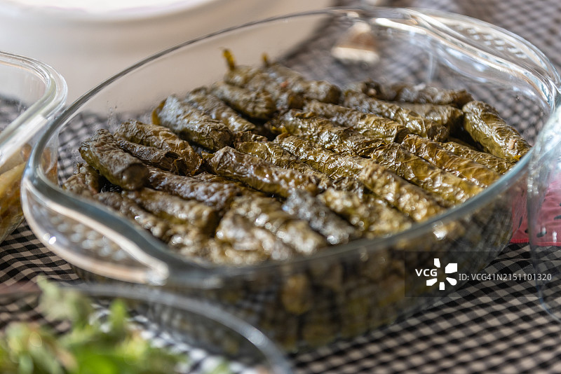 土耳其多尔玛：酿馅树叶图片素材