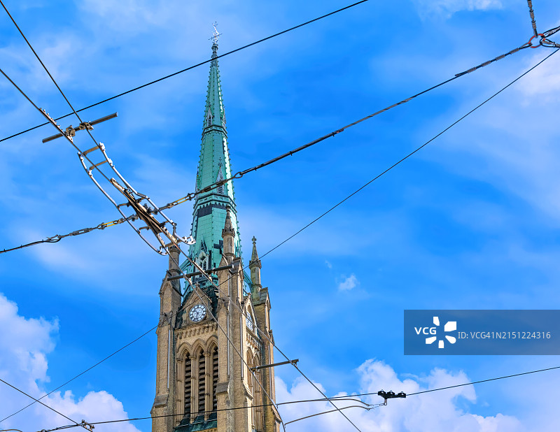 殖民时期钟楼图片素材