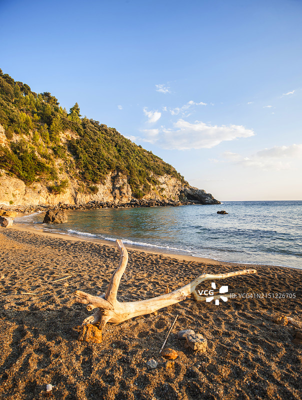 托斯卡纳，银山，石膏海湾海滩图片素材