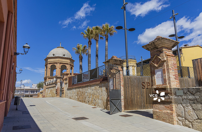 圣格拉于普伊格的罗马浴场图片素材