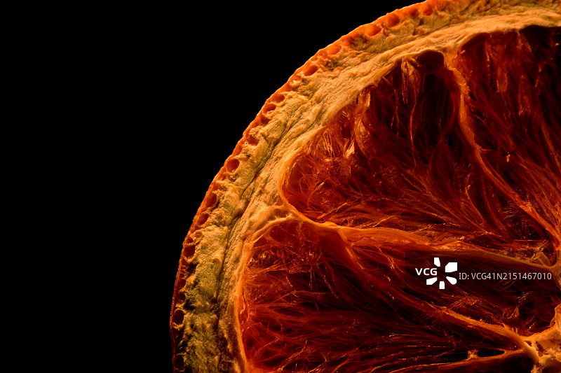 脱水橙子片图片素材