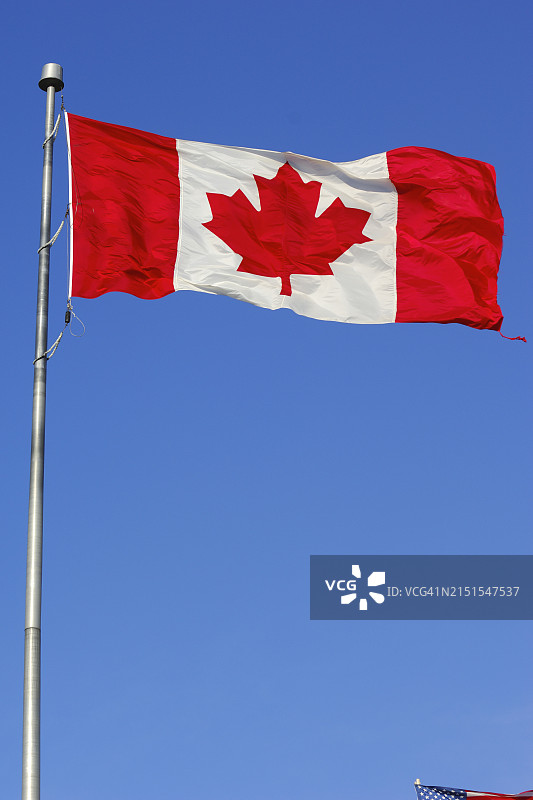 加拿大的国旗图片素材