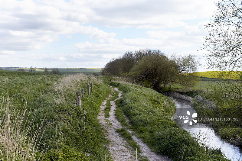 威尔特郡早春景色图片素材