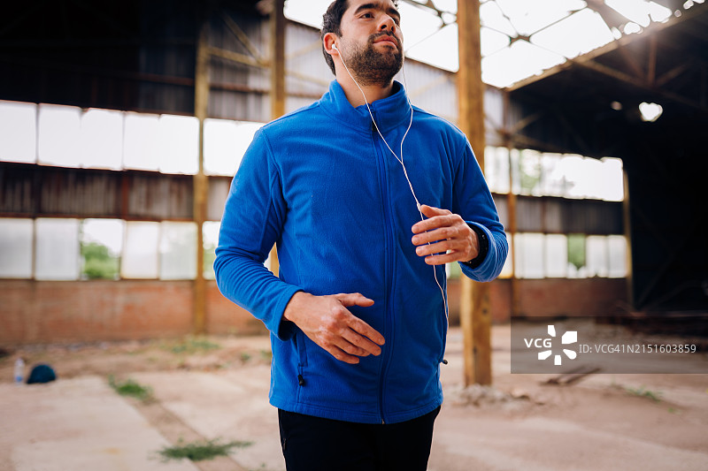 慢跑时间图片素材