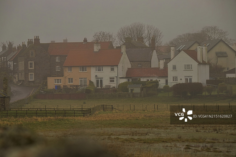 林迪斯法恩（圣岛），诺森伯兰，英国图片素材