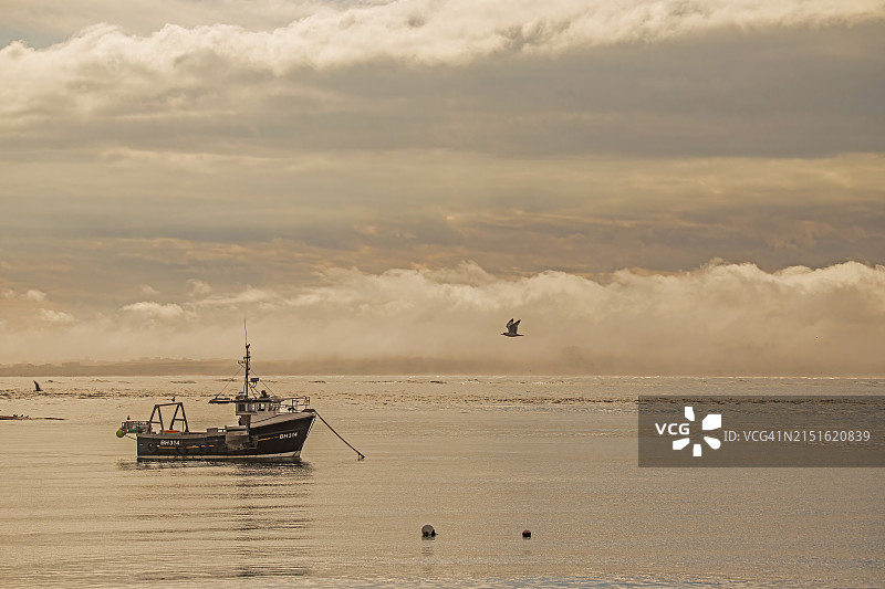 林迪斯法恩（圣岛），诺森伯兰，英国图片素材