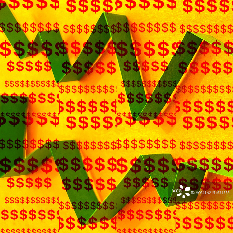 美元符号和矢量抽象图像图片素材