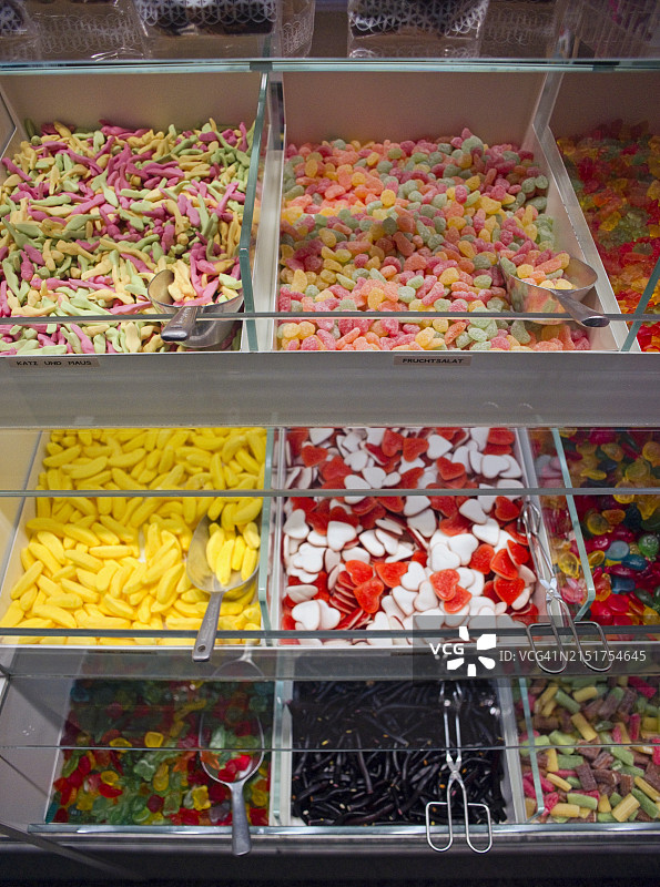 糖果店里的糖果图片素材