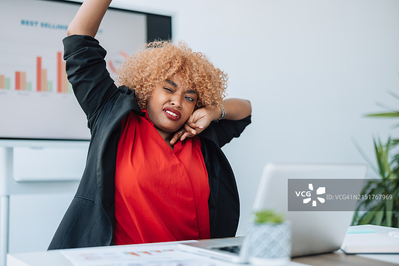 伸展缓解压力图片素材