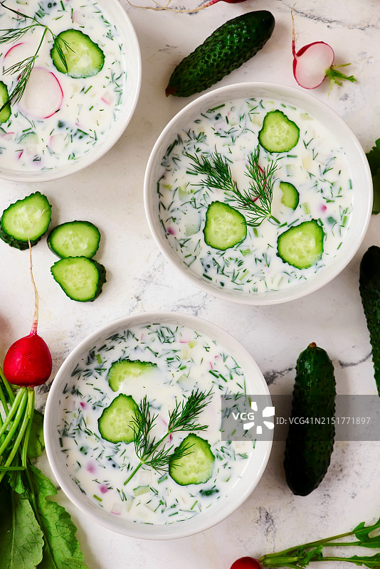 俄式冷汤图片素材