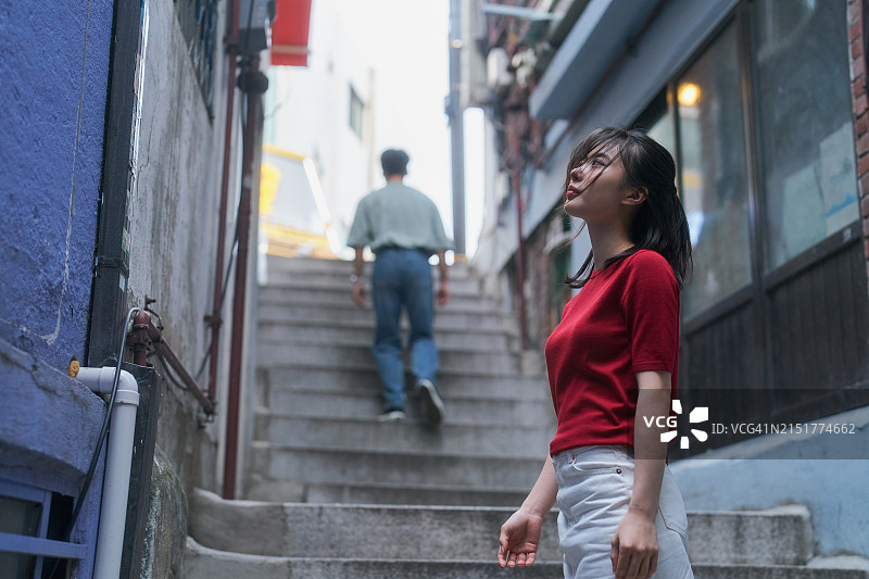 约会，情侣，分手，悲伤图片素材