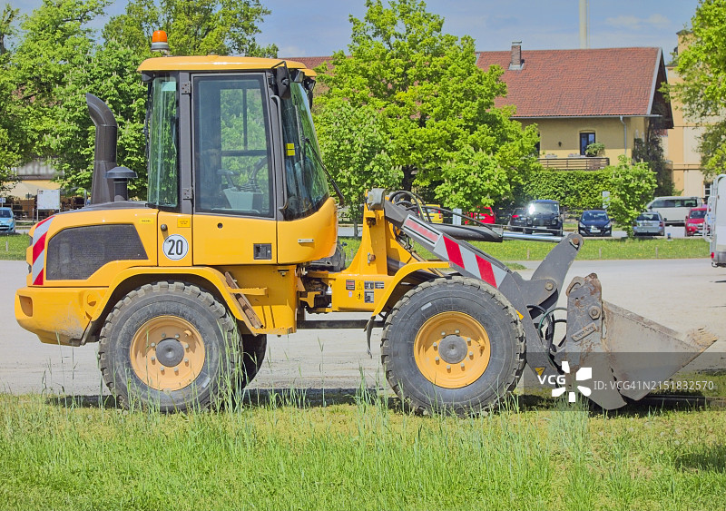 铲土机或前端装载车图片素材