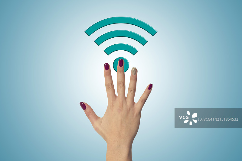 无线连接图片素材