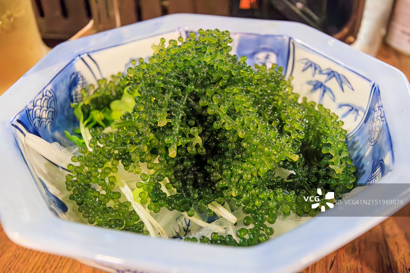 冲绳特色海葡萄图片素材