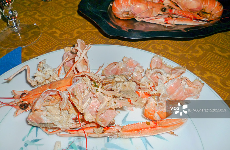 布列塔尼皇家螯龙虾图片素材