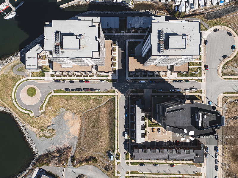 公寓楼群图片素材