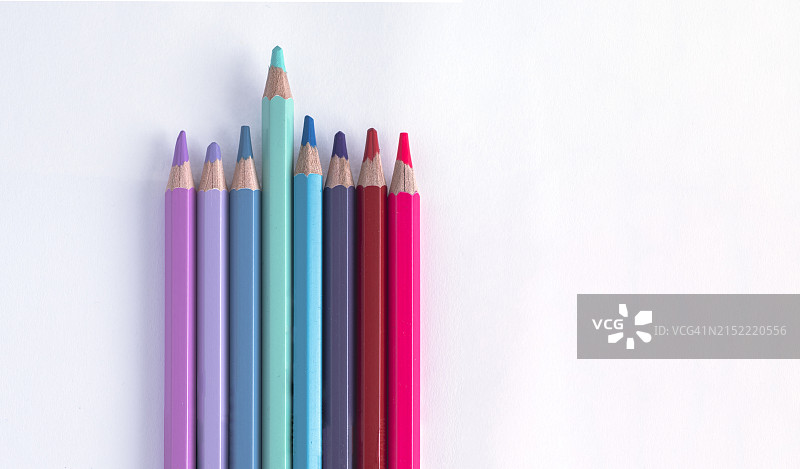 彩色铅笔图片素材