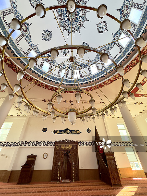 2022年11月2日土耳其阿拉尼亚的美丽清真寺图片素材