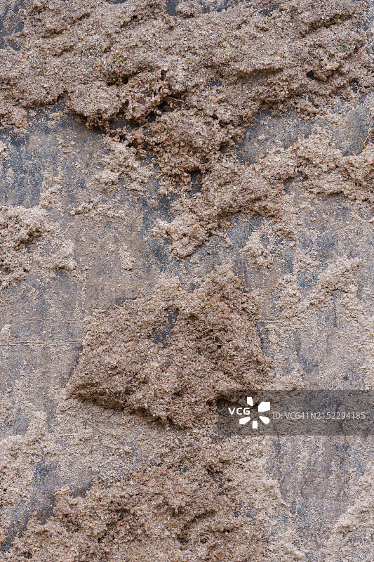 塑料片上的泥沙污渍图片素材