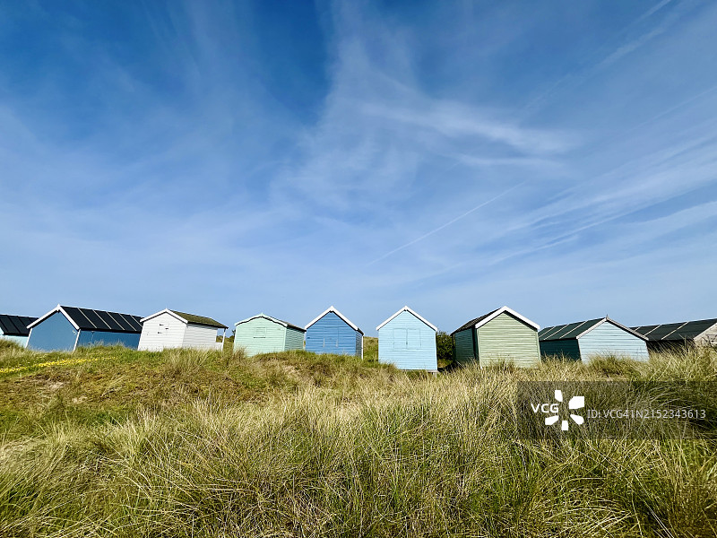 海滩小屋图片素材