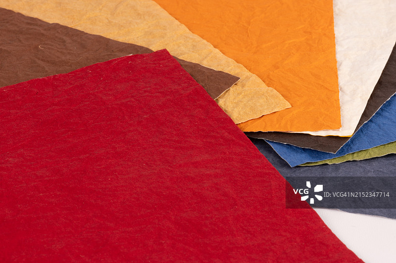 褶皱桑葚回收环保复古纸张纹理图案背景图片素材