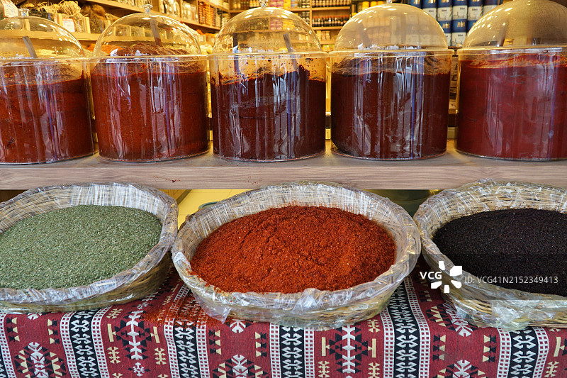 辣椒和番茄酱图片素材