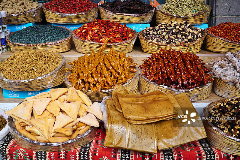 迪亚巴克尔的土耳其甜点图片素材