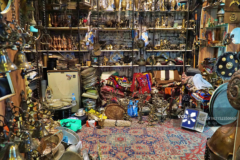 迪亚巴克尔的古董店图片素材