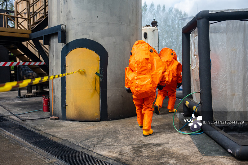 危险品处理小组图片素材