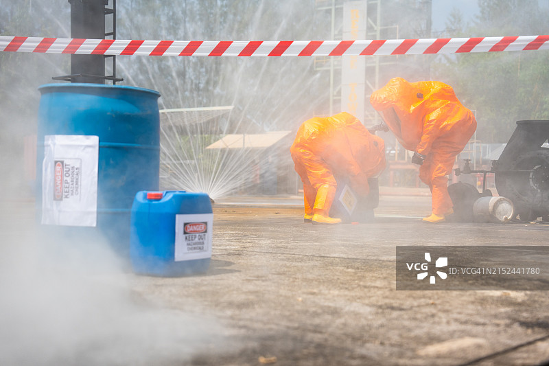 危险品处理小组图片素材